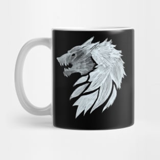 The Fenris WOLF of the old world Mug